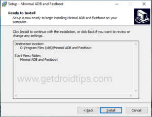 how to manually install adb fastboot on windows 10