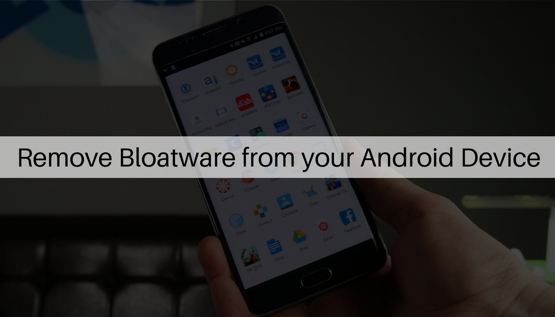 remove bloatware android
