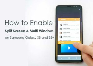 split screen samsung s8