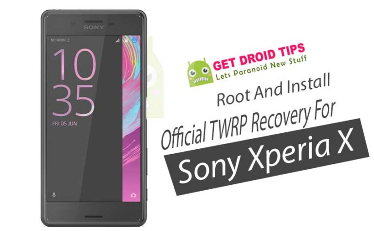 Official Twrp Recovery On Sony Xperia X How To Root And Install 4715