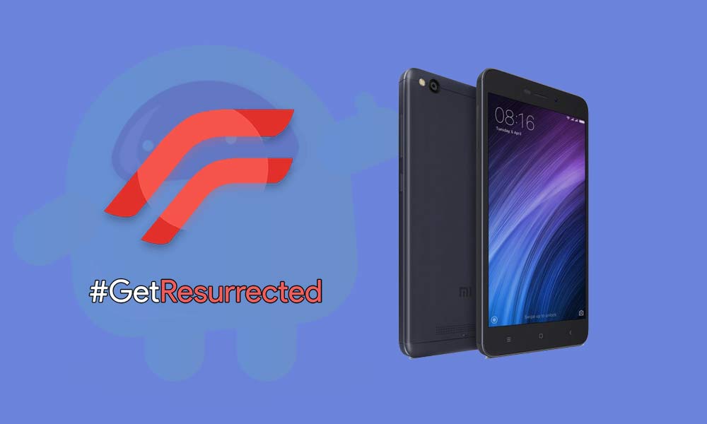 Download And Install Resurrection Remix On Redmi 4a Android 10 Q
