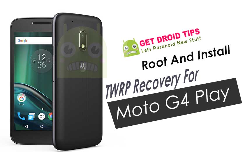 Official TWRP Recovery on Moto G4 Play (How to Root and Install)