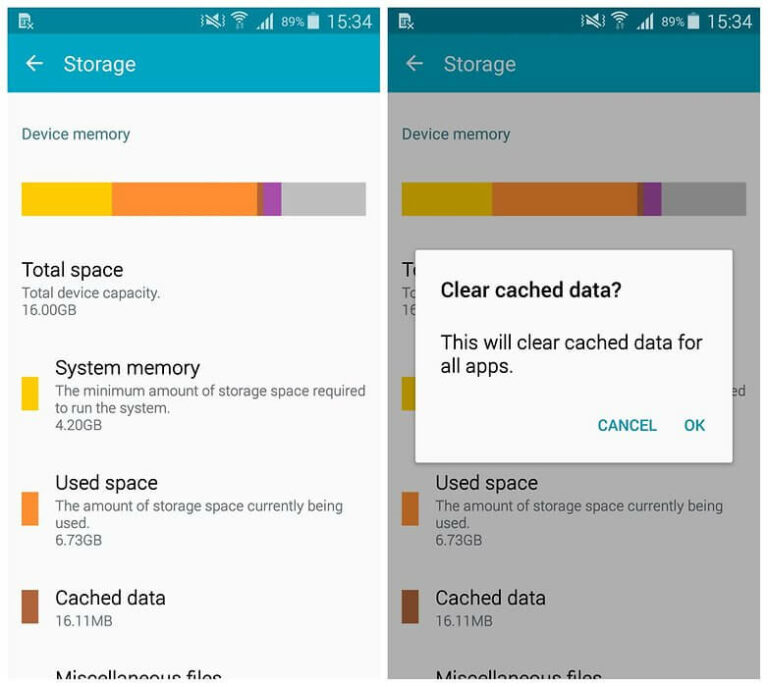 samsung s9 wipe cache partition