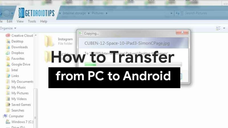 android file transfer for window