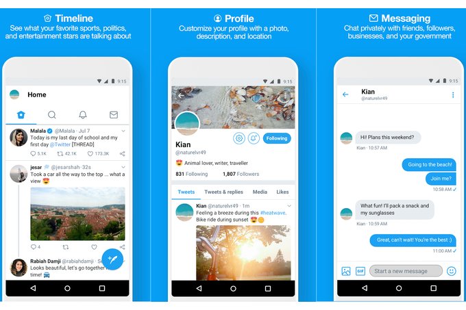 Twitter Lite expands to 21 countries, gets push notifications