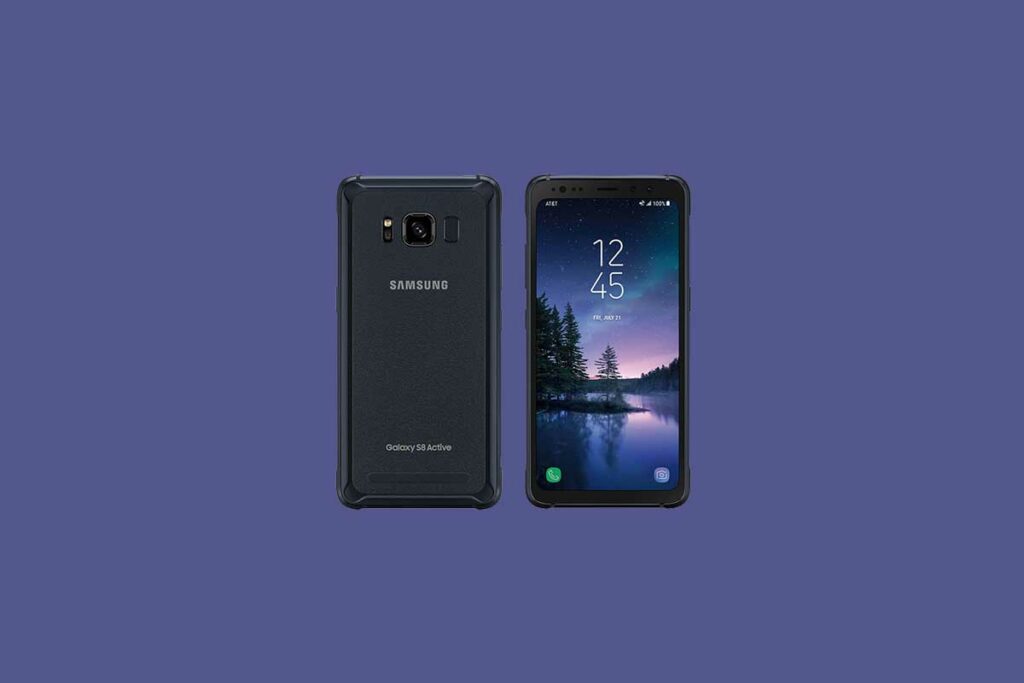 s8 active android 10