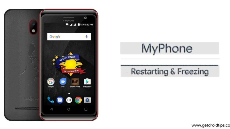 Methods To Fix MyPhone Restarting And Freezing Problem?