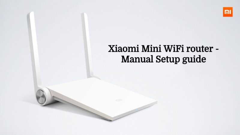 wifi router configuration