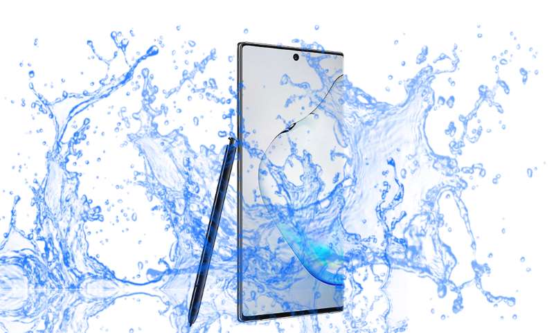 Samsung Galaxy Note 10 Plus Water Test 