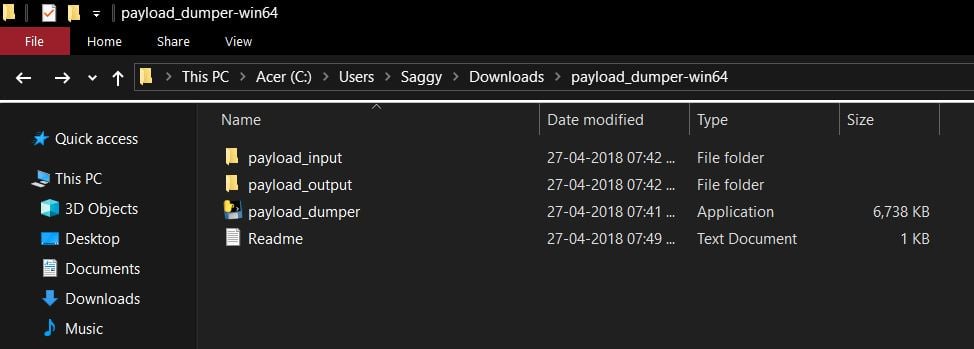 How To Extract Payload Bin From Ota Or Firmware - roblox script dumper