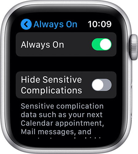 How to Enable and Disable Always On Display on Apple Watch Series 5