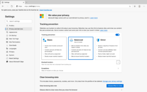 How to Secure Your Microsoft Edge Browser in Privacy Settings?