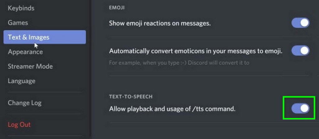 Discord tts не работает