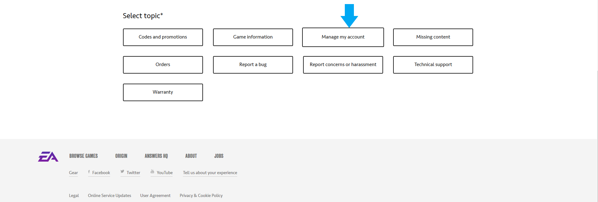 Accounts ea connect