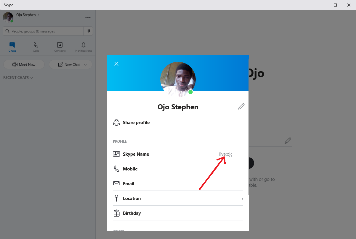 Skype id как узнать