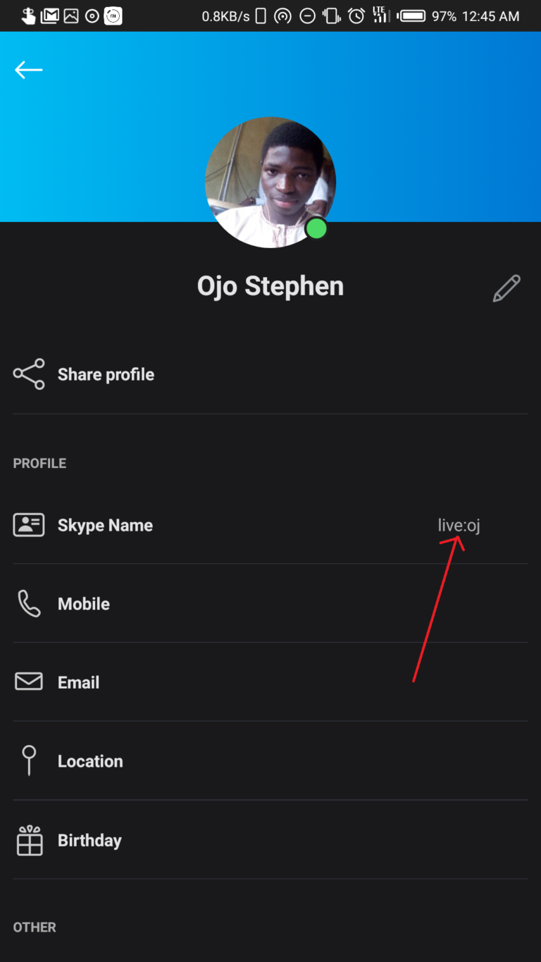 skype login with live id