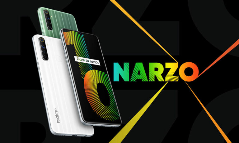 realme narzo 10 software update download