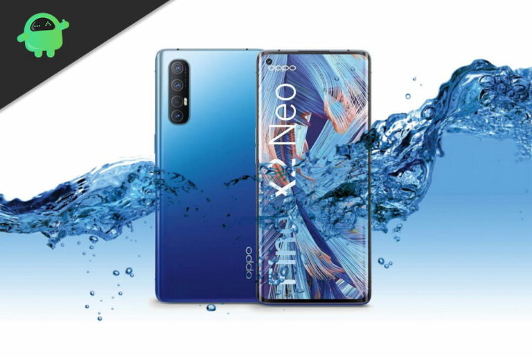 Is Oppo Find X2 Neo Waterproof Device 6987