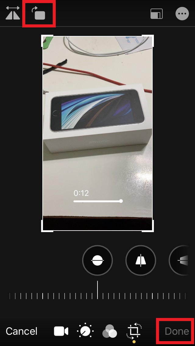 How to Rotate Video on iPhone and iPad running iOS 13