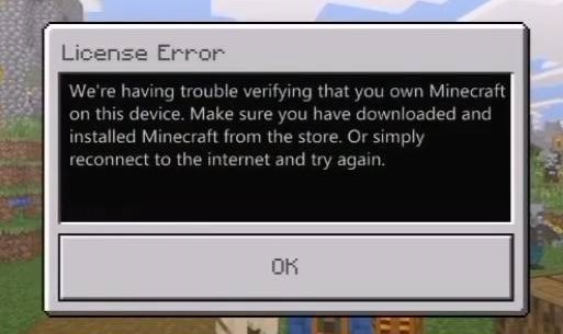 How To Fix Or Bypass License Error In Minecraft Pocket Edition