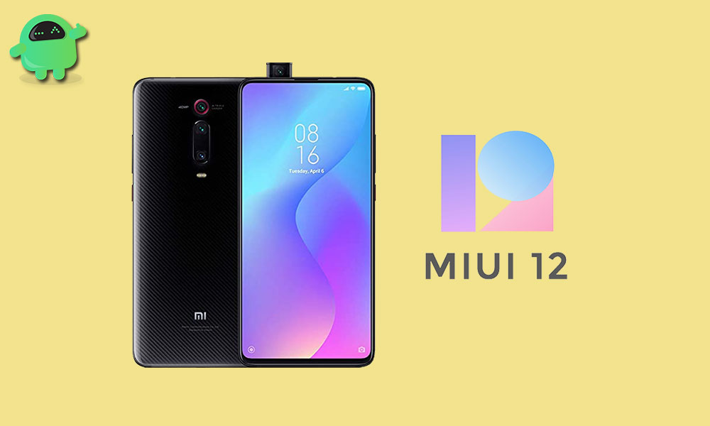 MIUI 12 mi 9t.