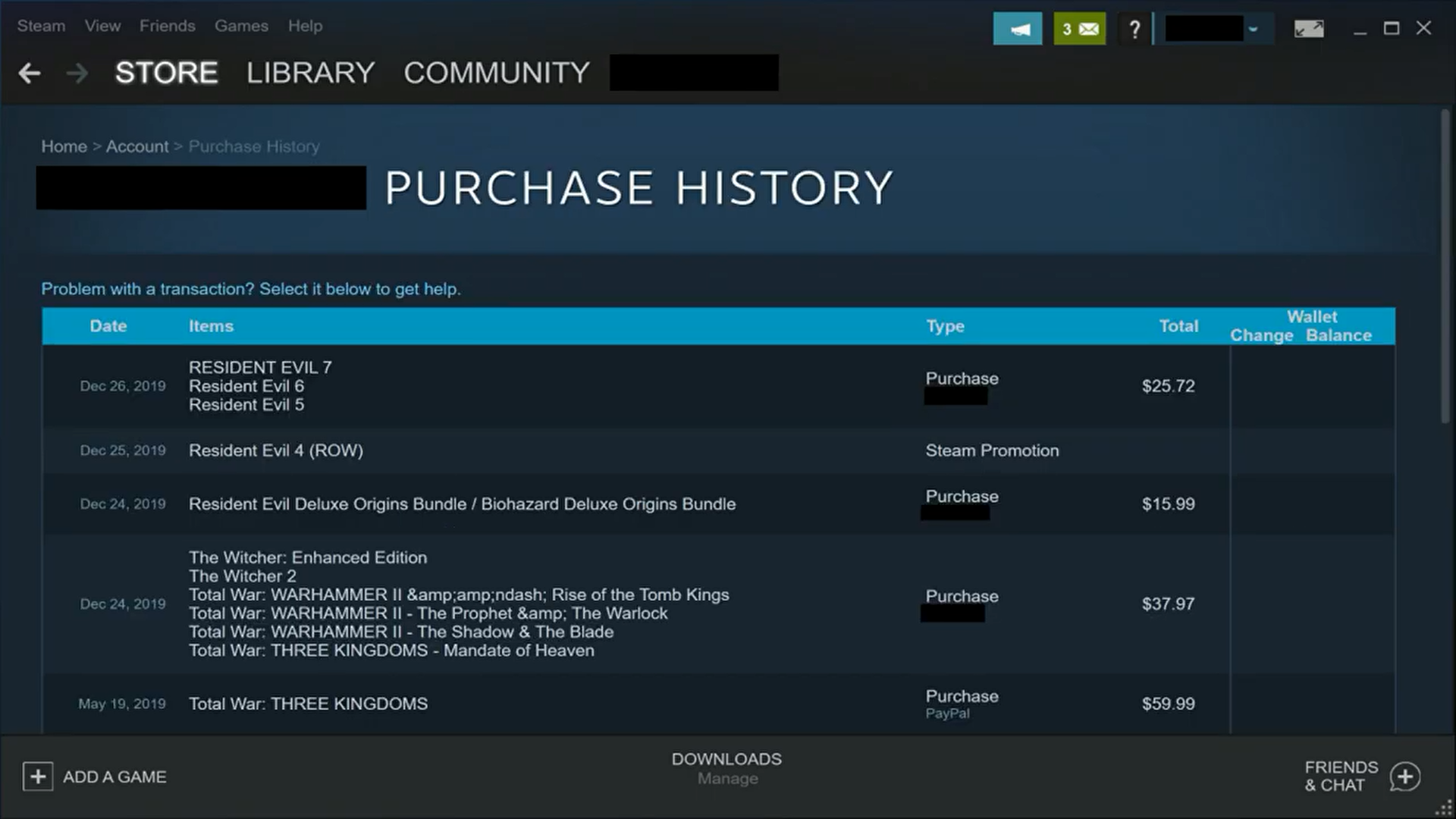 Purchase history steam фото 1