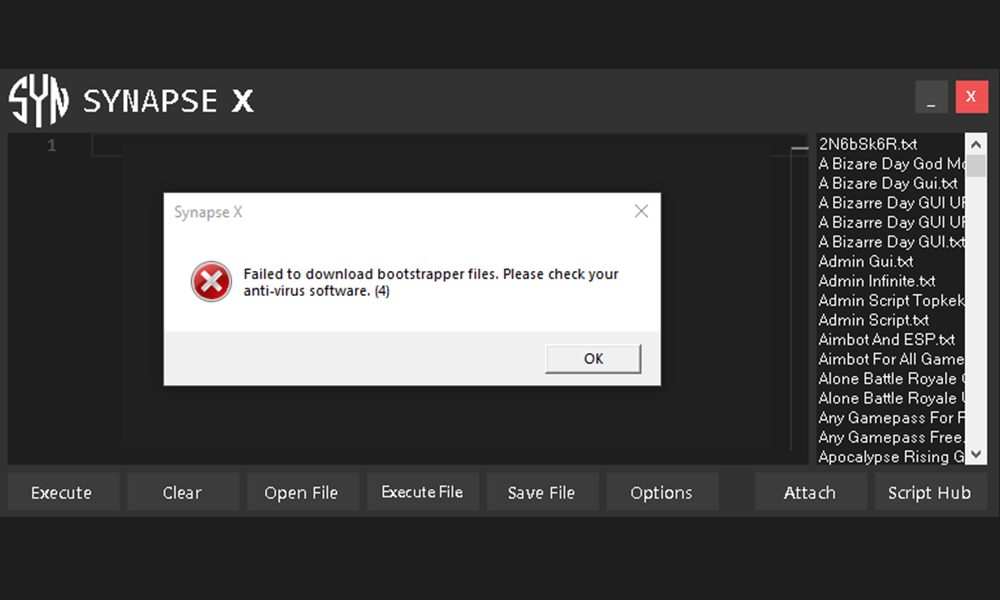 edex ui failed to launch file not found