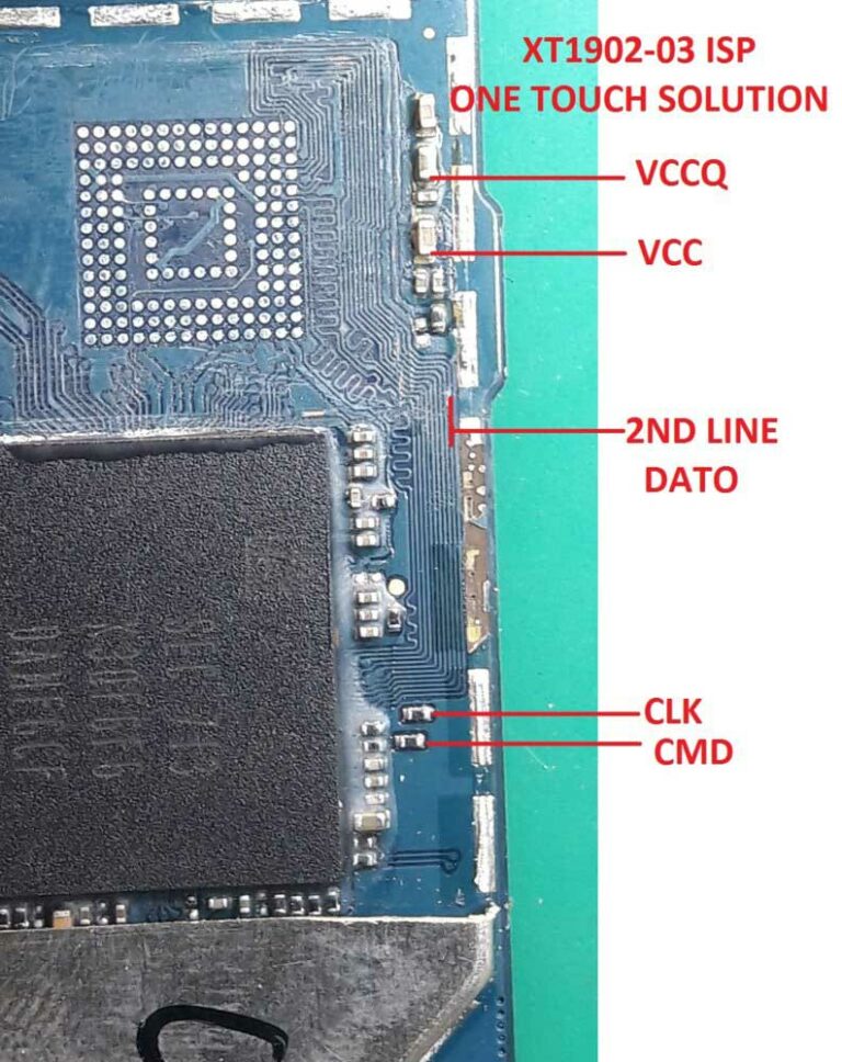 Lenovo K8 Note ISP EMMC PinOUT | Test Point Reboot to 9008 EDL Mode