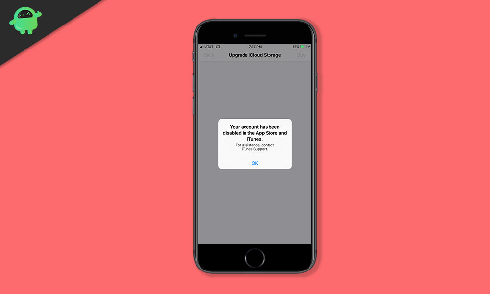 Fix Your Account Has Been Disabled In The App Store And ITunes