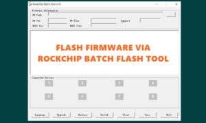 Rk batch tool load firmware failed