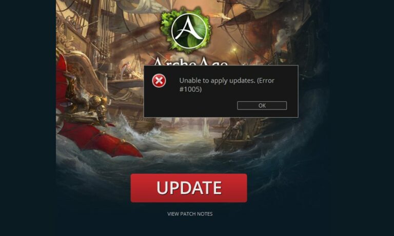 Archeage failed to load game data что делать