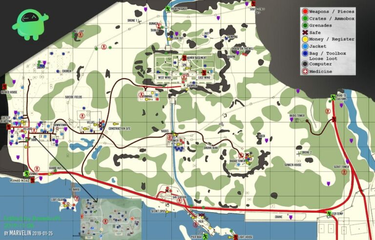 Escape From Tarkov Shoreline Map Guide 2023