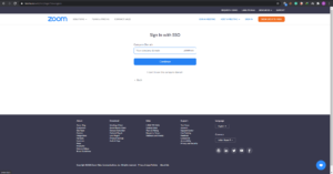 sso zoom login