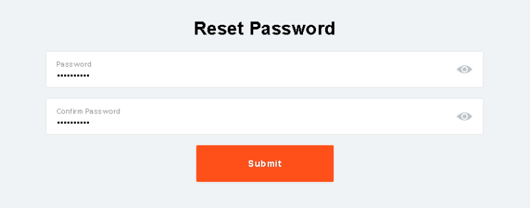 bush tv password reset