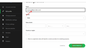 How to Change Spotify Email?