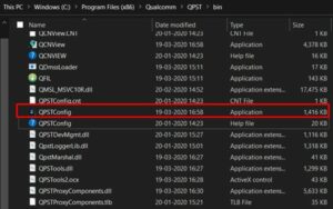 firmware for the qualcomm qpst tool