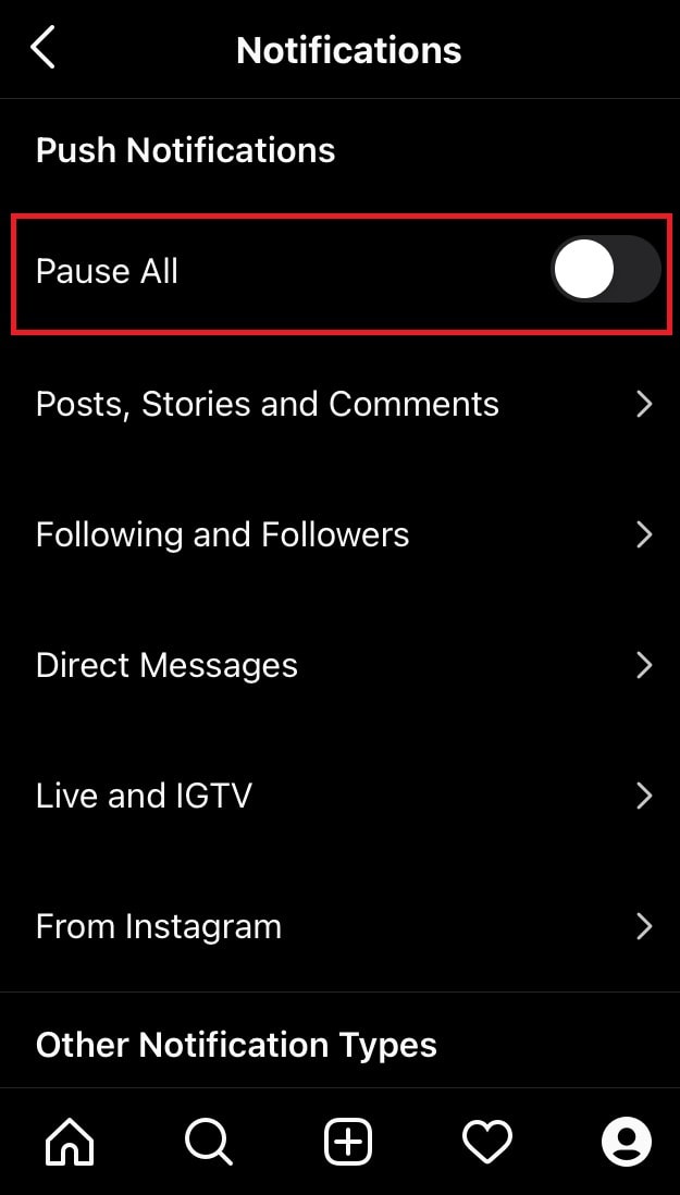 How to Fix Instagram Notifications Not Working Problem