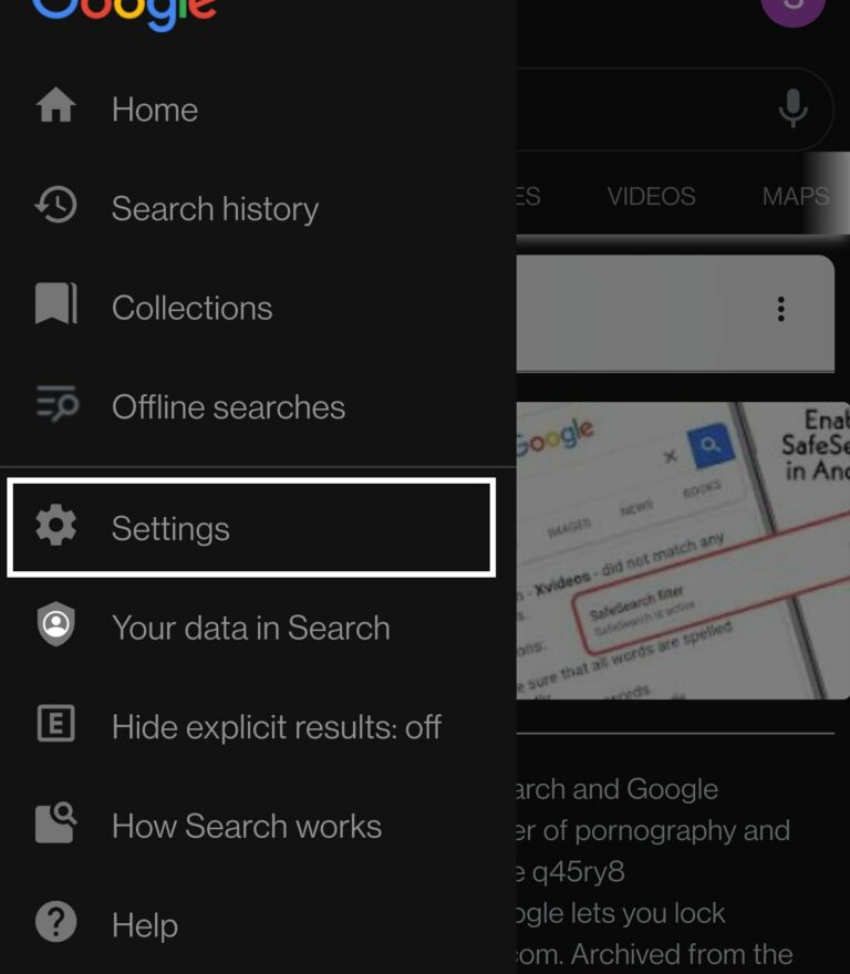 How To Turn Off Google Safesearch