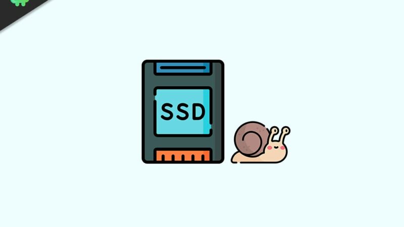slow SSD