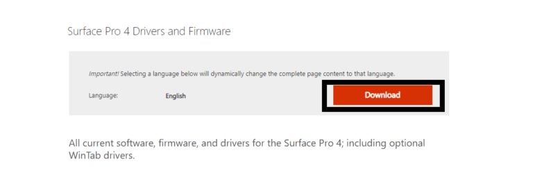 update bluetooth driver windows 10 surface pro 4 download