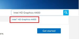 Обновить драйвера intel hd graphics 4400