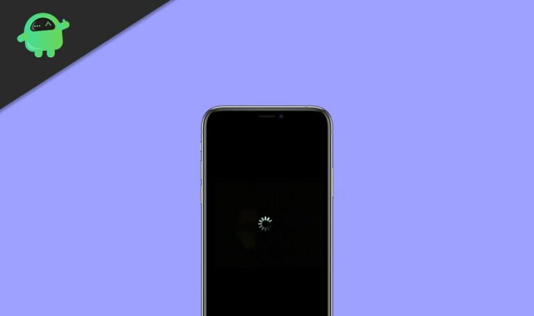 iphone 12 black screen with loading circle