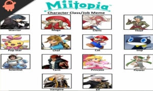 List of All Jobs in Miitopia