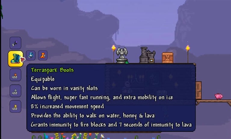 How to Get Terraspark Boots in Terraria 1.4?