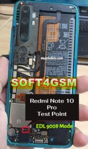 Xiaomi Redmi Note 10 Pro Test Point | EDL Mode 9008 | ISP EMMC PinOUT