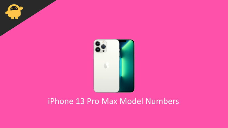 iPhone 13 Pro Max Model Numbers: What’s The Difference in A2484, A2641 ...