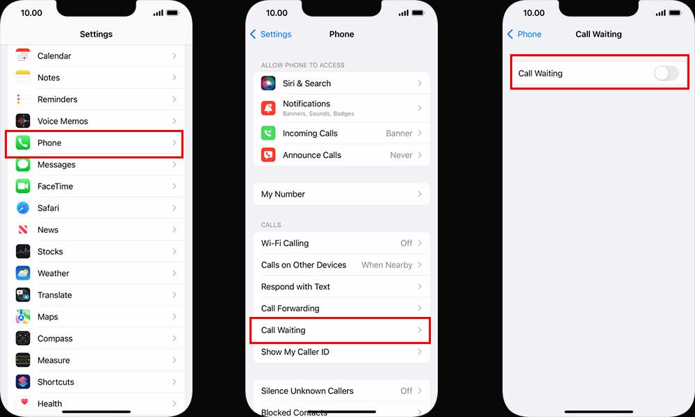 How To Enable Call Waiting On IPhone 13 13 Pro And 13 Pro Max