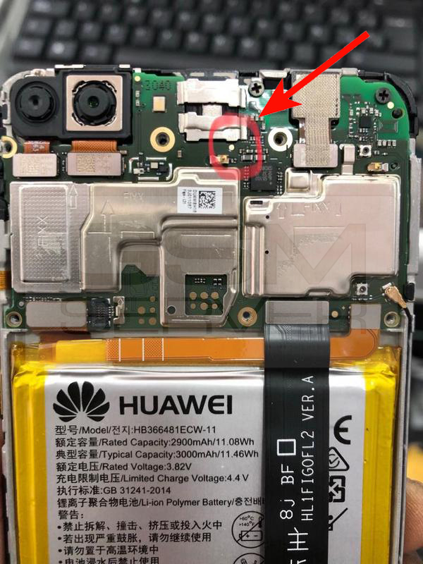 P Smart FIG-LX1, FIG-LX2 Testpoint, Remove Huawei and Bypass FRP