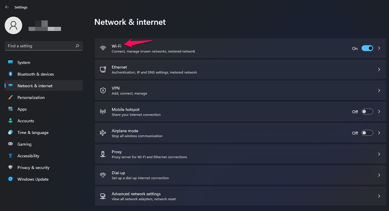 Enable network android