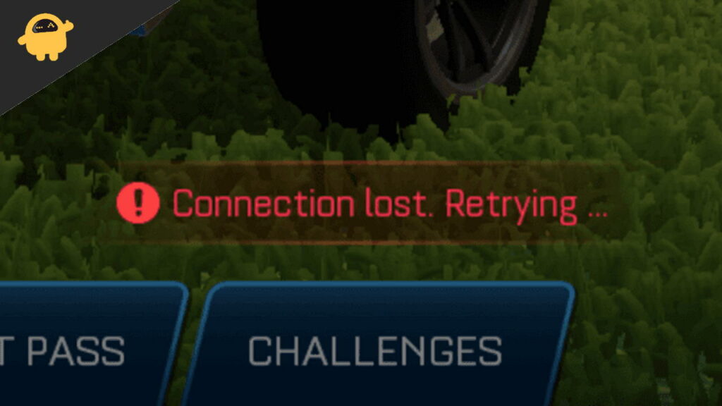 Fix: Rocket League Sideswipe Connection Lost Retrying Error